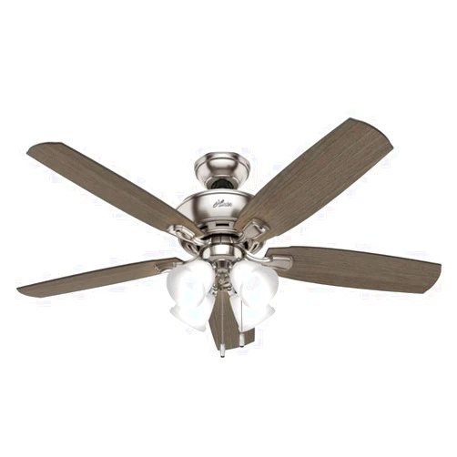 Hunter Fan Company 53216 Amberlin Indoor Ceiling Fan with LED Light and Pull Chain Control, 52