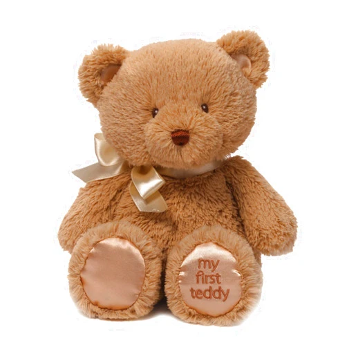 GUND Baby My First Teddy Bear, Ultra Soft Animal Plush Toy for Babies and Newborns, Tan, 10”