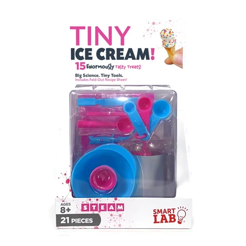 SmartLab Toys TINY Ice Cream with 15 Enormously Tasty Treats. Big Science. Tiny Tools.