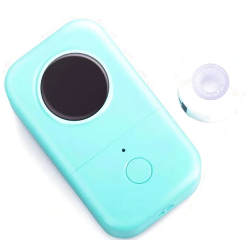 Phomemo Label Maker Machine with Tape D30 Label Makers Portable Bluetooth Mini Labeler,Phone Support,Easy to Use,for Android iOS,Gift for Women Men,Organization Decoration(USB Rechargeable)-Turquoise