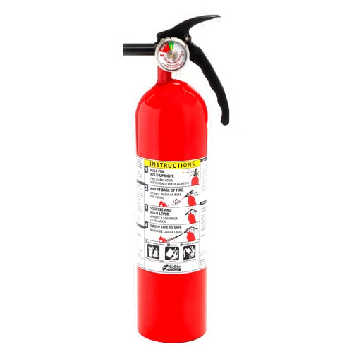 Kidde FA110 Multi Purpose Fire Extinguisher 1A10BC, 1 Pack, red