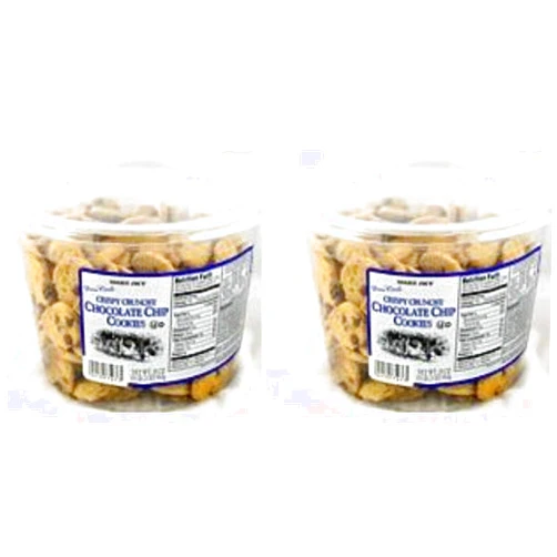 Trader Joe's 2 Pack-trader Joe's Crispy Crunchy Chocolate Chip Cookies 18 Oz