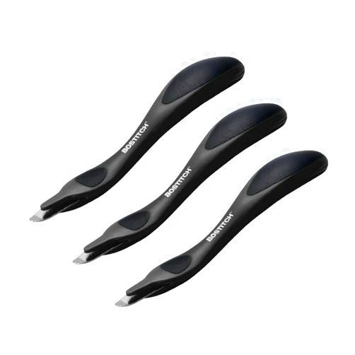 Bostitch Office Easy Staple Remover, Magnetic Tip, 3-Pack (40000M-BLK-3PK)