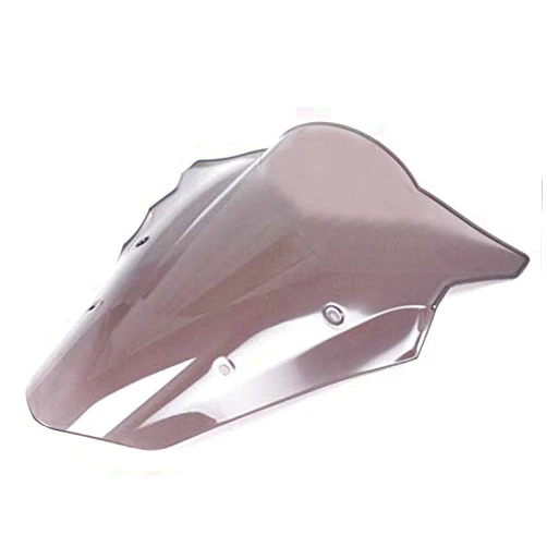 BHYShop Double Bubble Windshield Windscreen For Kawasaki Ninja 650 ER-6F EX-6 2012-2016 (Smoke)