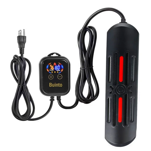 Buinto 800W, 1200W Aquarium Heater, External Digital Temperature Controller, Double-Tube Heating, Fast and Energy-Saving. Suitable for Freshwater and Saltwater Aquariums. (1200W)