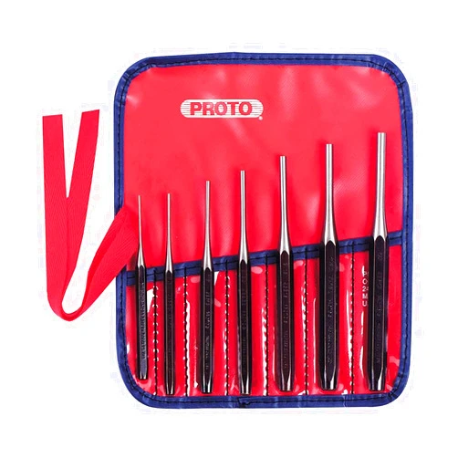 Proto 7 Piece Super-Duty Pin Punch Set