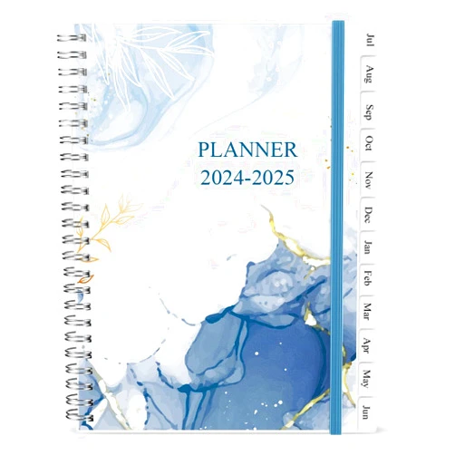 Getvow 2024-2025 Weekly & Monthly Planner - 2024-2025 Planner & Organizer Notebook to Track Goals, Easy to Organize Your Daily Life, Medium 6.5