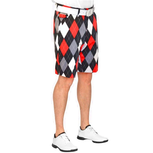 Royal & Awesome Mens Golf Shorts, Crazy Golf Shorts For Men, Plaid Shorts Men - Golf Tool Included