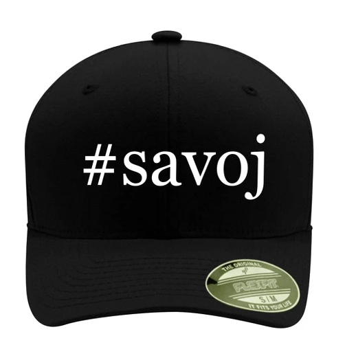Tracy Gifts #Savoj - Hashtag Men's Flexfit Baseball Hat Cap