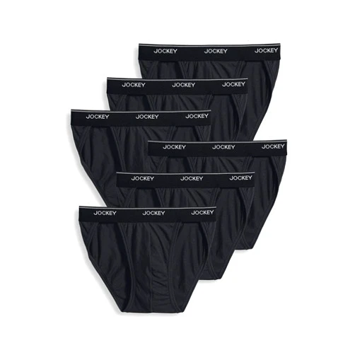 Jockey Men's Underwear Elance String Bikini - 6 Pack