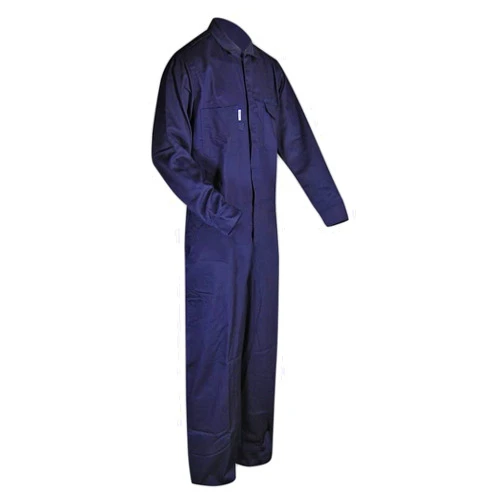 Magid Glove & Safety MAGID Flame Resistant Coveralls, 100% Cotton, 1 Pairs, Size 2XL, CCN70DH Navy