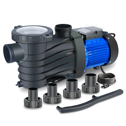 Oswerpon Pool Pump, 3 HP 7449GPH Pool Pumps Above Ground/Inground, Powerful Selfpriming Pool Pump, Dual Voltage Energy Saving Swimming Pool Pump with 1.5