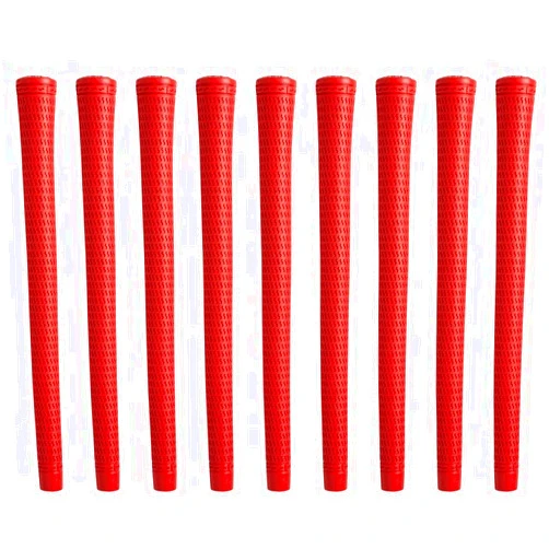 Generic Star Sidewinder 360-9 Piece Golf Grip Bundle (Undersize, Red)