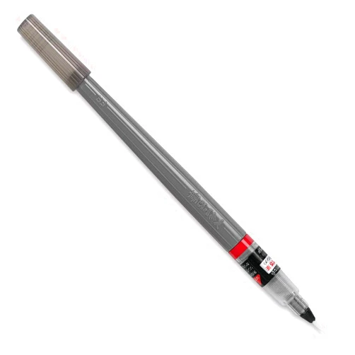 Pentel Arts Color Brush with Pigment Ink, Fine Tip, Black Ink, Pack of 1 (FP5FBPA)