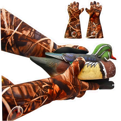 DecoyPro Decoy Gloves Waterfowl Insulated, Wader Gloves Duck Hunting Accessories and Gear, Hunting Gloves for Men Cold Weather, Waterfowl Gloves, Waterfowl Gloves Waterproof Camo Gloves for Men Hunting