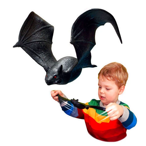 Rep Pals Bat, Stretchy Toy from Deluxebase. Super Stretchy Animal replicas That Feel Real, Great for Kids