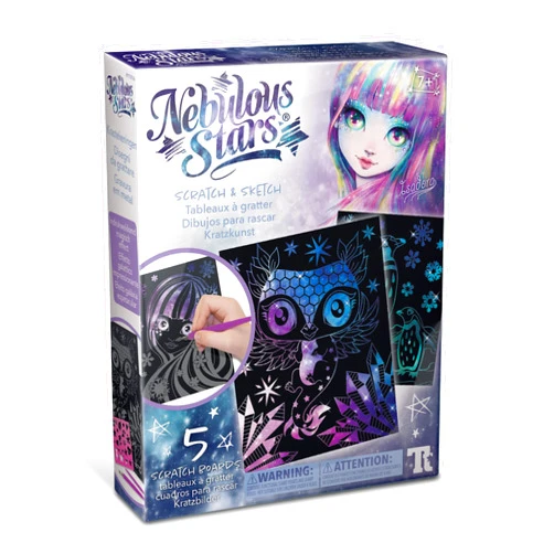 Nebulous Stars Scratch & Sketch, Scratch Art Set