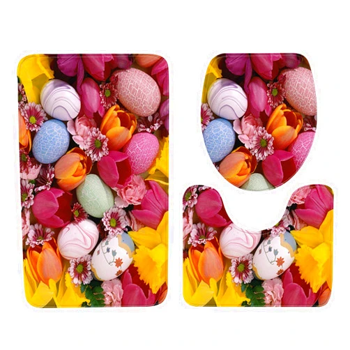 Generic Easter Outdoor Rug He Is Risen Spring Door Mats Outside Rug Inserts for Rubber Mats Sassafras Easter Easter Eggs Decor Sale Clearance