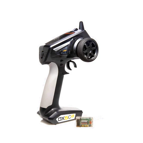 Spektrum DX5C Smart 5-Channel DSMR Transmitter with SR6100AT, SPM5120, Black Medium