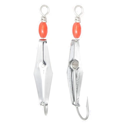 Clarkspoon 00-RBMS SS Hk 2-Inch 2/0, Red