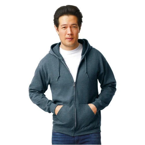 Gildan Adult Fleece Zip Hoodie Sweatshirt, Style G18600, Multipack