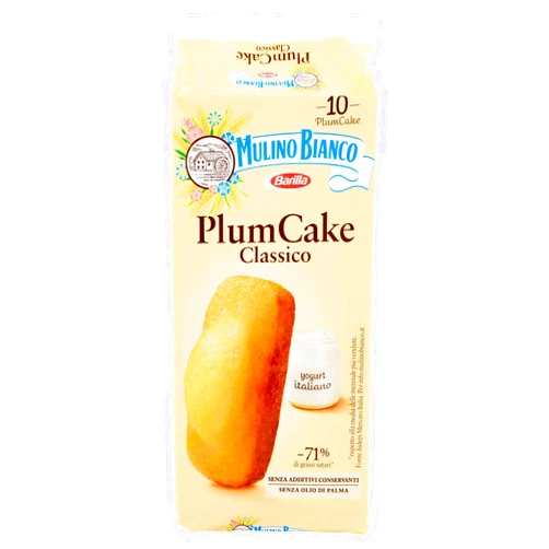 Mulino Bianco Merendine Plumcake con Yogurt, Snack Dolce per la Merenda - 330 gr