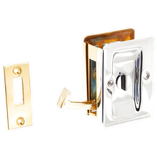 Deltana SDLA325U3/26 Adjustable 3 1/4-Inch x 2 1/4-Inch Privacy HD Pocket Locks