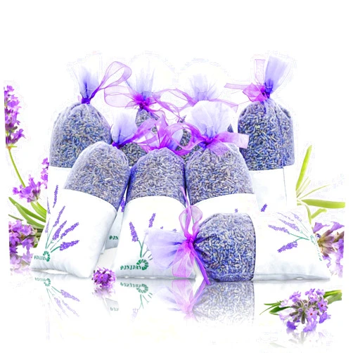 Umpeimvon 8 Packs Lavender Sachet Bags for Drawers and Closets, Long-Lasting Lavender Scented Sachets Home Fragrance Hanging Closet Air Freshener Oder Eliminator, Smell Goods for House