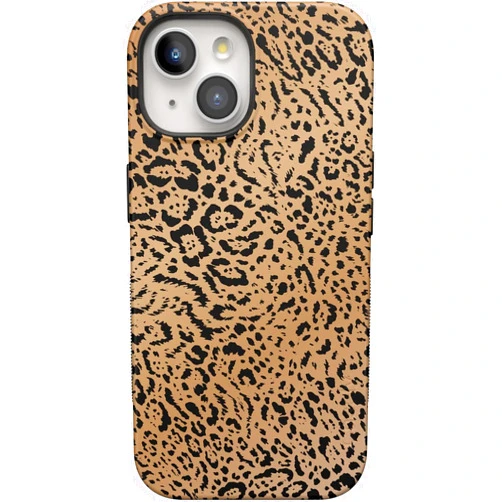 Casely iPhone 15 Case | Born to Be Wild | Jaguar Print Case | Compatible with MagSafe | Bold Protective Case Design