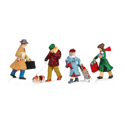 Department 56 Christmas in the CitySeries Busy City Sidewalks