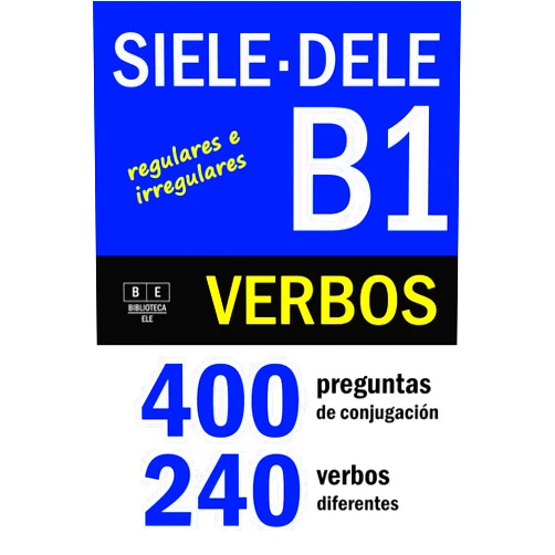 Spanish Edition by Vanesa Fuentes (Author), Alba Fuentes (Author) VERBOS PARA EL DELE B1 - SIELE B1: 400 preguntas de conjugación - 240 verbos diferentes. Verbos regulares e irregulares: ejercicios de conjugación de ... (Biblioteca ELE: repaso) (Spanish Edition)