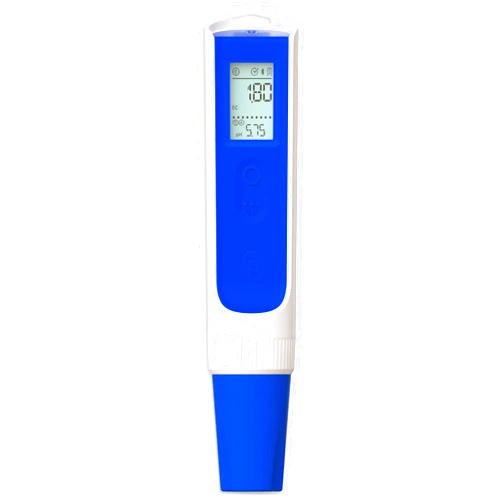 Bluelab OnePen - a 3-in-1 Temperature, EC/PPM and pH Meter, Lightning Fast Readings - Bluetooth Data Sharing & in-App Tracking - Replaceable Probe