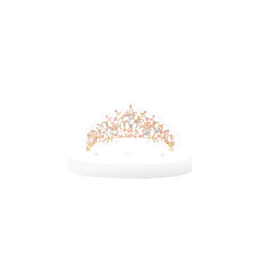 Meckerni Crystal Tiara Crown For Girls,Rhinestone Crown Headband Wedding Bridal Hair Accessories Birthday Prom Gift