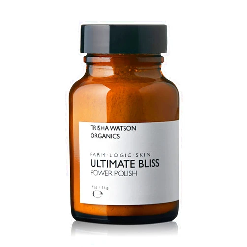 Trisha Watson Organics Ultimate Bliss Cleansing Powder | Fit for Any Facial Cleanser or Face Wash | Anti-aging, Brightening and Exfoliator - Japanese Skincare with Rice Bran & Vitamin C 3.4 oz