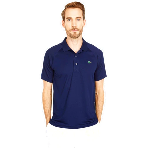 Lacoste Men's Ultra Dry Raglan Sleeve Polo Sport Short