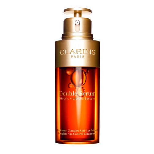 Clarins Double Serum | Award-Winning | Anti-Aging | Visibly Firms, Smoothes and Boosts Radiance | All Skin Types, Ages and Ethnicities