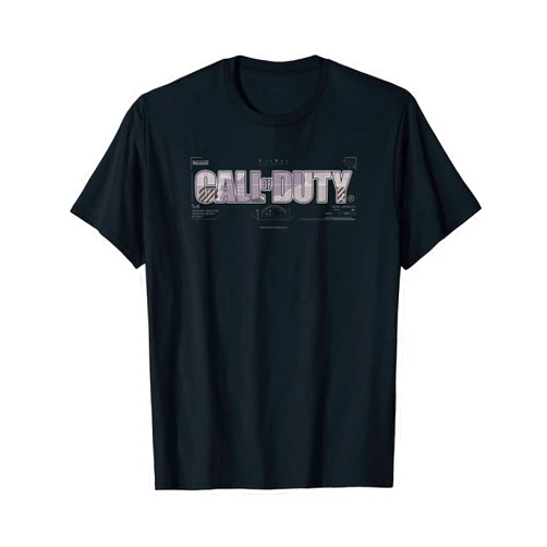 Call Of Duty Classic Game Logo Seen Through Visor T-Shirt