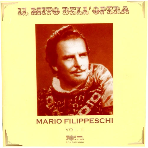 Mario Filippeschi (Artist, Performer), Umberto Giordano (Composer), Vincenzo Bellini (Composer), Pietro Mascagni (Composer), Giuseppe Verdi (Composer), Giacomo Puccini (Composer), Tullio Serafin (Conductor), Vittorio Gui (Conductor), Umberto Mugnai (Conductor), Renato Cellini (Conductor), Francesco Molinari-Pradelli (Conductor), Argeo Quadri (Conductor), Giuseppe Morelli (Conductor), Rome Opera Theater Orchestra (Orchestra), San Carlo Theater Orchestra (Naples) (Orchestra), RAI Orchestra, Rome (Orchestra), RAI Symphony Orchestra, Milan (Orchestra), Trieste Verdi Theater Orchestra (Orchestra), Orchester di Roma della RAI (Orchestra), Orquesta del Palacio de Bellas Artes, Mexico City (Orchestra), Gianna D'Angelo (Performer), Giulietta Simionato (Performer), Salvatore Catania (Performer), Rosetta Noli (Performer), Afro Poli (Performer), Aldo Protti (Performer), Anna Maria Tassi (Performer), Andrea Mongelli (Performer), Virginia Zeani (Performer), Trieste Verdi Theater Chorus (Performer), Caterina Mancini (Performer) & 28 more Format: Audio CD Tenor 2