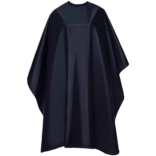 VETUZA Professional Barber Cape, Salon Cape with Snap Closure for Hair Cutting, Black 59