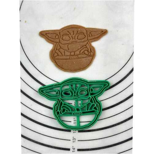 3D Kitchen Art The Child with Pram #664 Cookie Cutter & Mold 4” inches Produced by 3D Kitchen Art