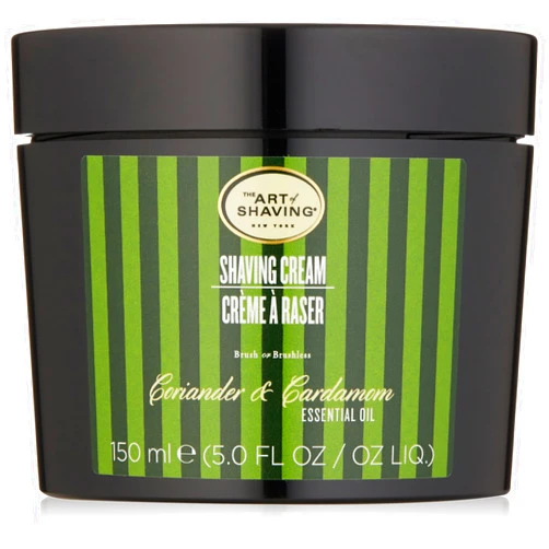 The Art of Shaving Shaving Cream for Men - Shaving Cream Mens Beard Care, Protects Against Irritation and Razor Burn, Clinically Tested for Sensitive Skin, Coriander & Cardamom, 5 Ounce