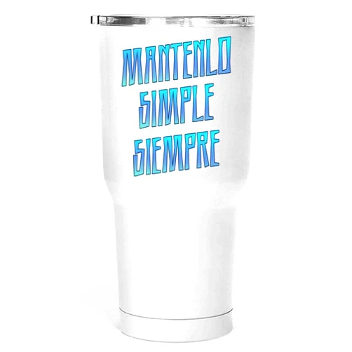 Handmade Gift Design Idea Humorous Gift for Wave Fans - Funny Quote - Grey and 30 Oz White Stainless Steel Large Tumbler