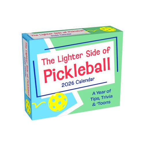 By John Zakour (Author) The Lighter Side of Pickleball 2026 Day-to-Day Calendar: A Year of Tips, Trivia & 'Toons