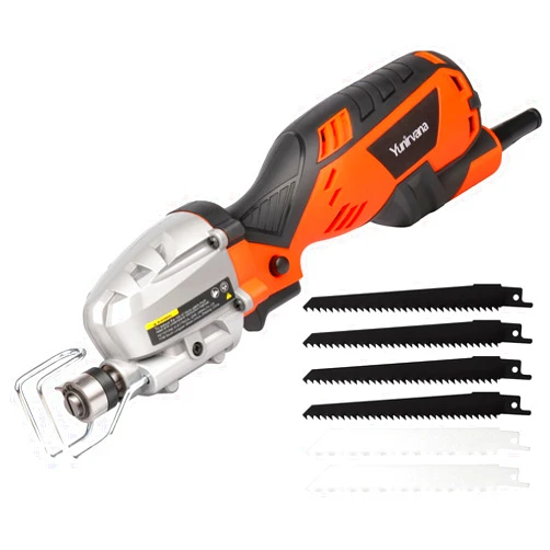 Yunirvana 5.0 Amp Variable-Speed Corded Reciprocating Saw - 3000spm for Versatile Cutting, 1/2