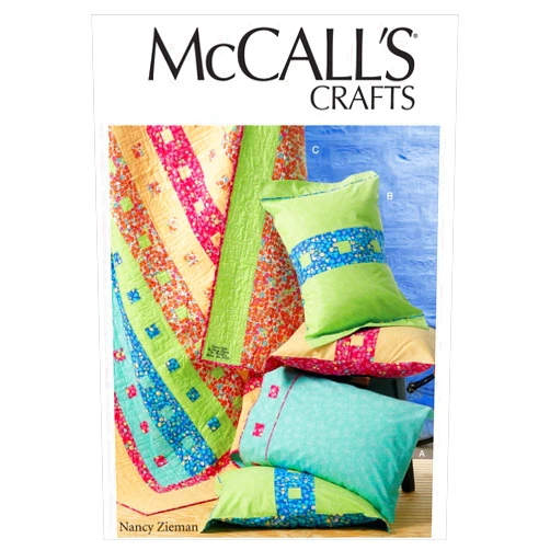 McCall's McCall Patterns M6528 Pillow Case, Sham and Quilt, One Size