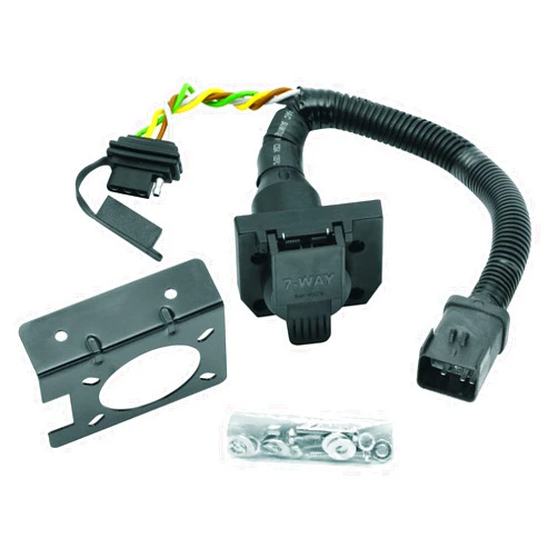 Reese Towpower 8550900 Professional Series Pre-Wired OEM 7-Way Blade and 4-Way Flat Connector Kit