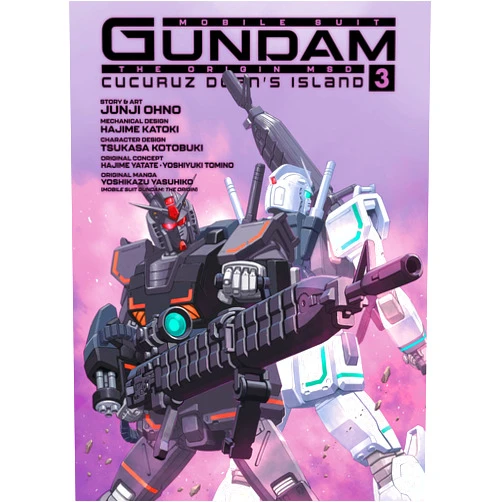 By Junji Ohno (Author), Hajime Yatate (Author), Yoshiyuki Tomino (Author), Yoshikazu Yasuhiko (Author), Hajime Katoki (Designer) & 1 more MOBILE SUIT GUNDAM THE ORIGIN MSD Cucuruz Doan's Island 3 (Mobile Suit Gundam Cucuruz Doan's Island)