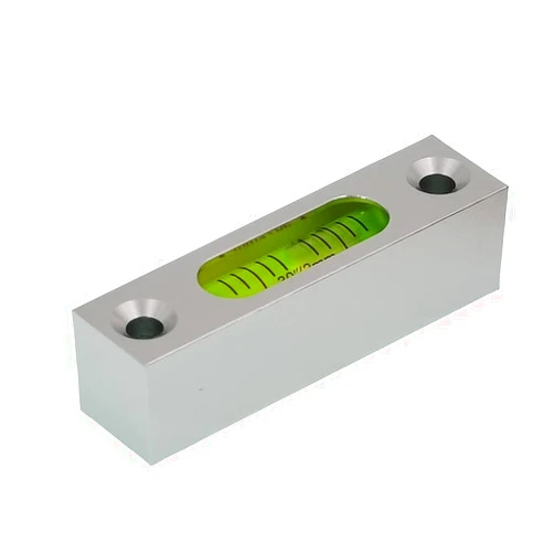XMLEI Metal high precision level instrument small strip type leveling square horizontal bubble glass bubble (58X15mm) (k1558264)