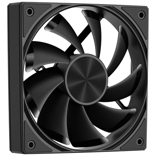 upHere 120mm Computer Case Fan with PWM 4-Pin Interface High Performance Cooling Low Noise for Enhanced PC Cooling Black U3K1