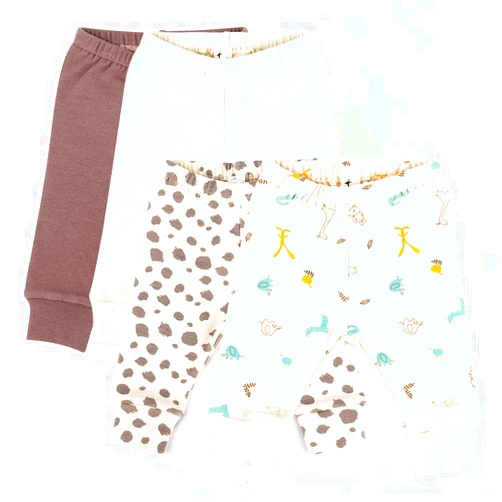 Hipzoo ecofriendly Baby Unisex Organic Cotton Baby Infant Toddler Jogger Pants